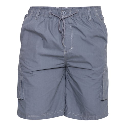 D555 Knee Length Cargo Shorts Dark Grey